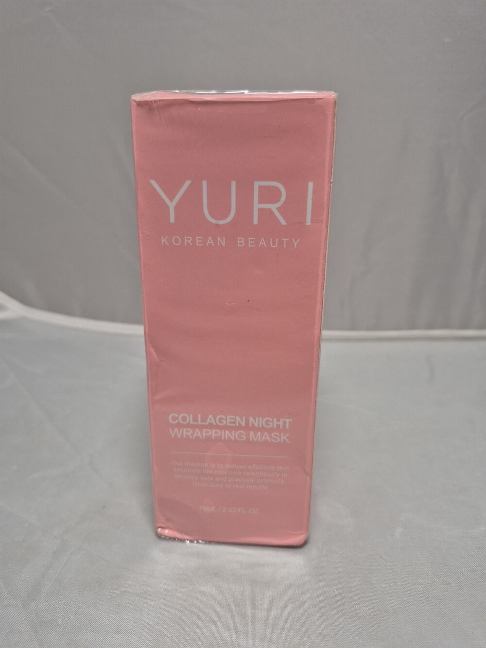 💥 Yuri Korean Beauty Collagen Night Wrapping Mask Skincare Facial 75ml B4